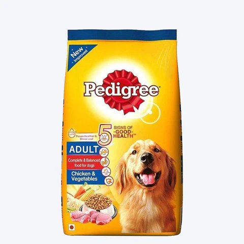 Pedigree Chicken & Vegetables Adult Dry Dog Food