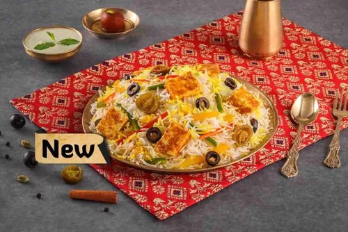 Zaitooni Paneer Dum Biryani ( Veg Paneer Dum Biryani-Serves 1)